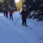 в д. Тульгузбаш организована прогулка на лыжах по зимнему лесу 55+.