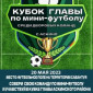 20 мая в 10:00ч. состоится турнир на кубок Главы Аскинского района по мини-футболу